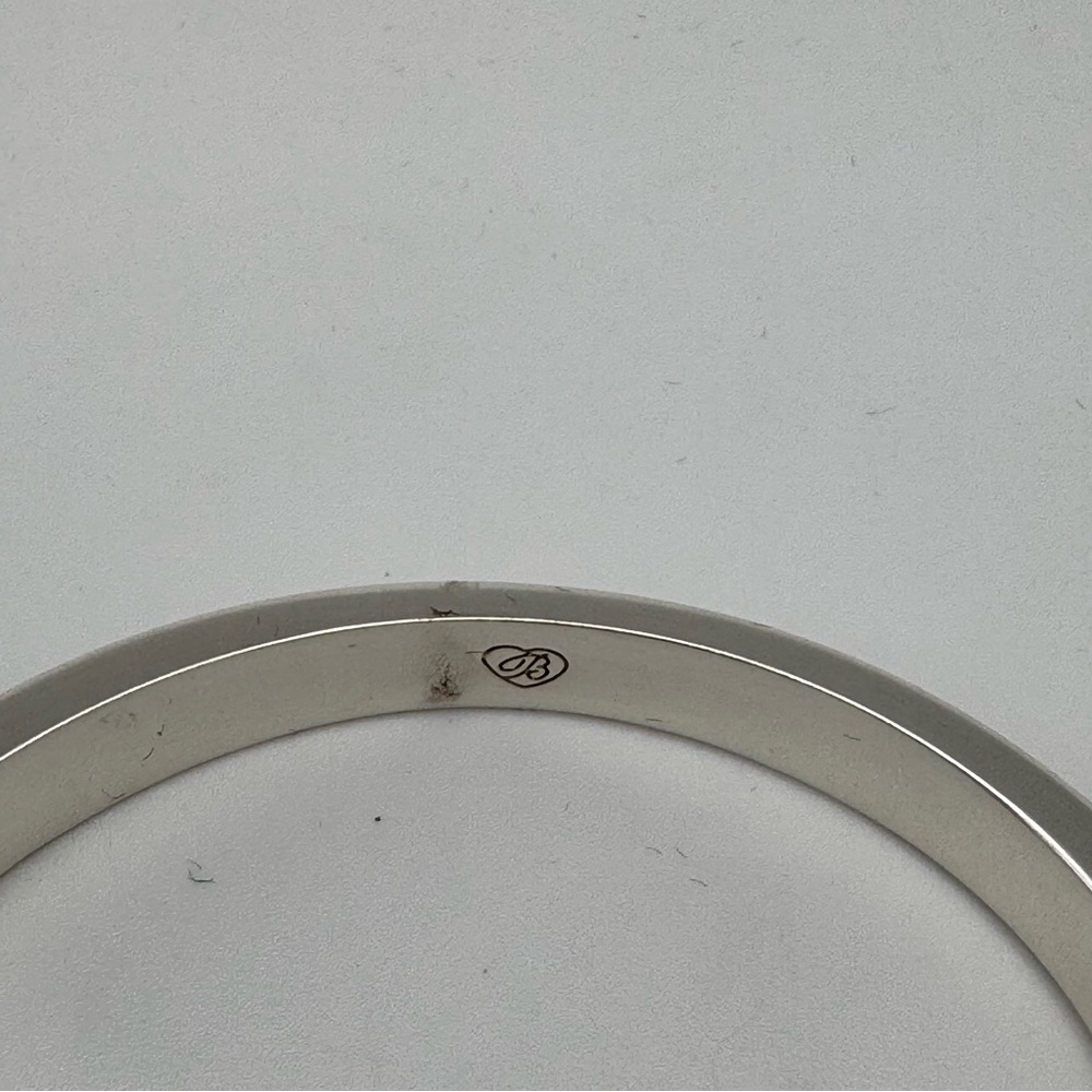Brighton Interlok Celtic Knot Hinged Silver Bangle Bracelet NEW - Picture 4 of 5